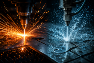 Laser Cutting and Waterjet Cutting